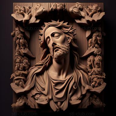 3D model st jesus (STL)